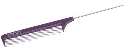 Расческа Dewal Beauty с металлическим хвостиком  22,0 см