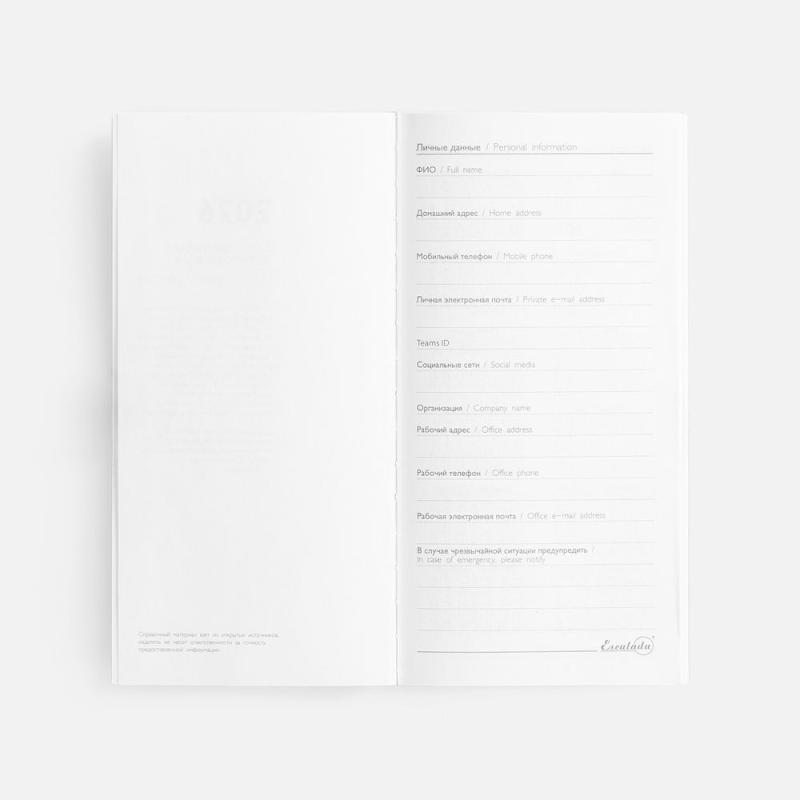 Еженедельник Baza, датированный