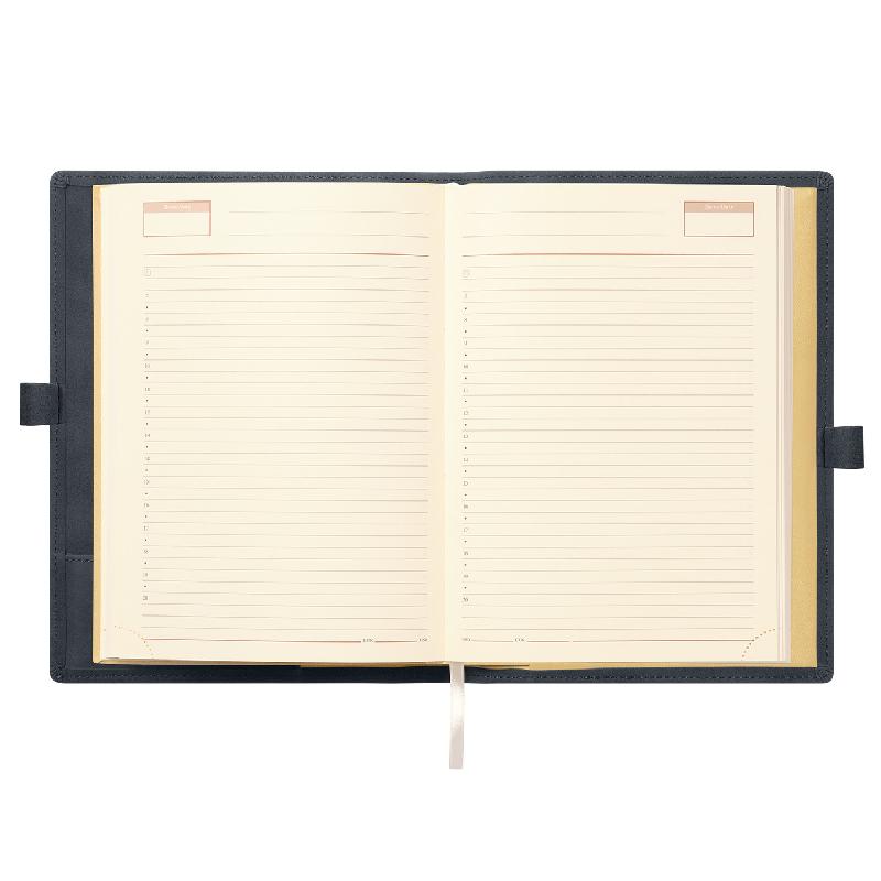 Ежедневник-портфолио Clip NEO недатированный в подарочной коробке,  (в комплекте ручка Sonata BP )