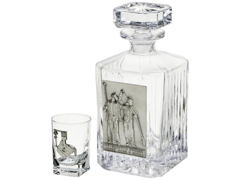 Набор со штофом Металлурги