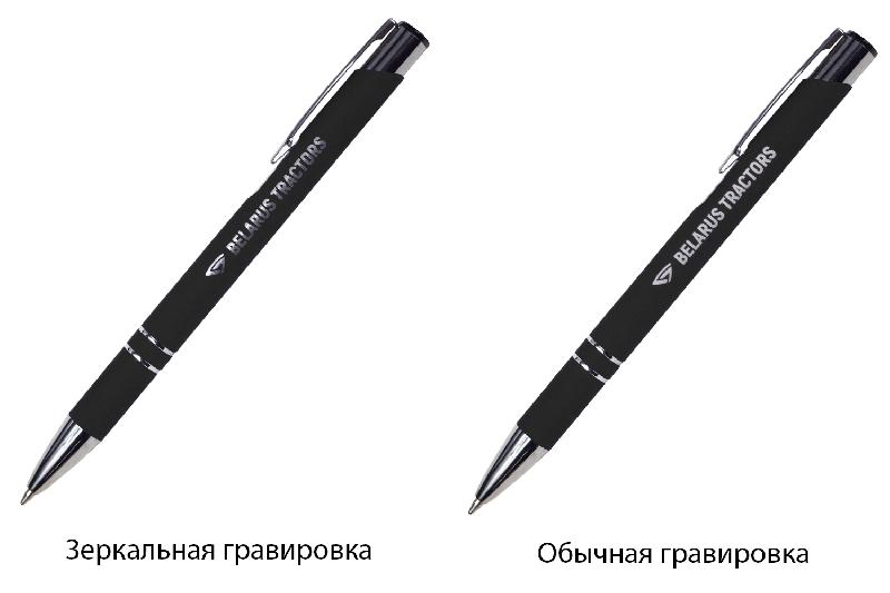 Ручка шариковая, Legend Soft Touch Mirror Silver Requis