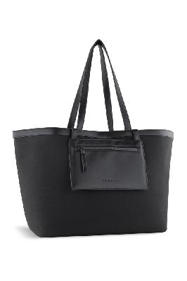 Сумкатоут женская большая BUGATTI Elena, канвас, полиуретан, 58 x 22 x 31,5 см