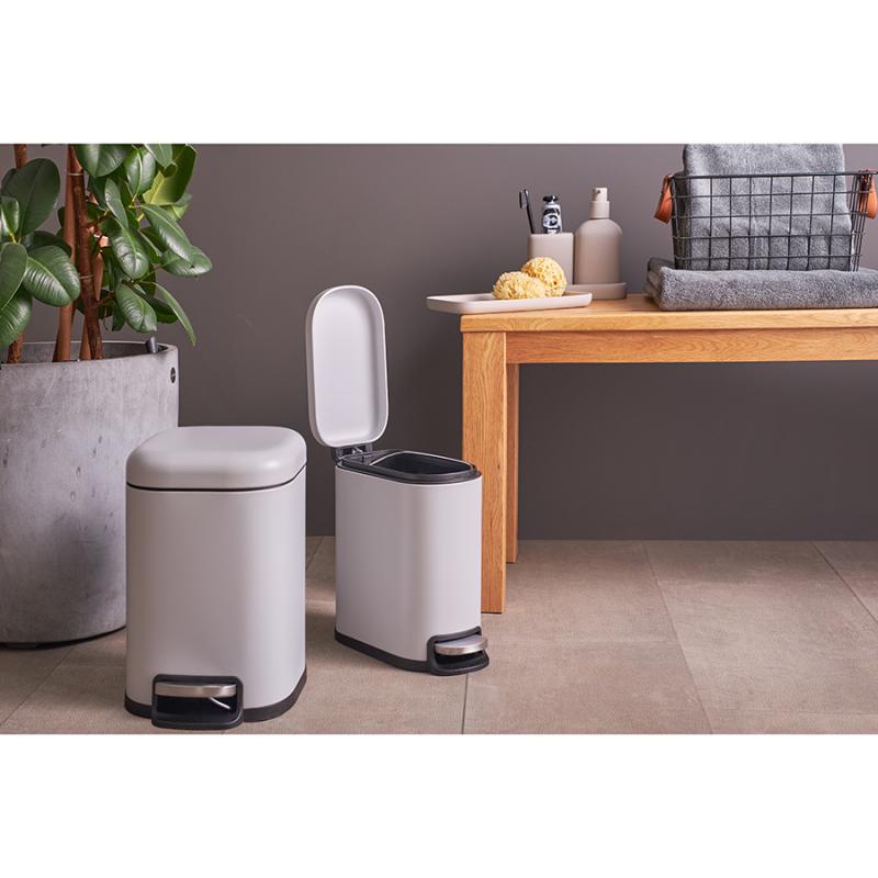 Ведро мусорное с педалью, 6 л