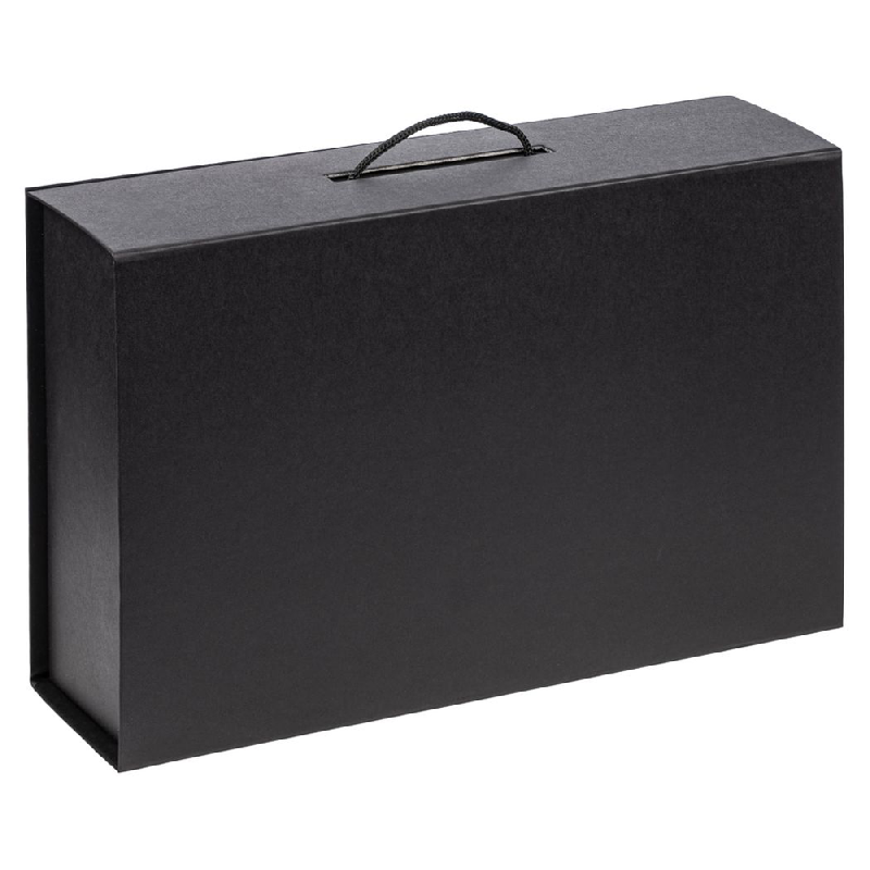 Подарочная коробка, размер 39*26,3*11 см, Solution Prestige Big Case Soft агнитным клапаном и ручкой , с EVA ложементом 36,8*25,1*4 см под индивидуальную вырубку