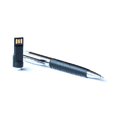 Флешка-ручка 01 Премиум ручка, черный