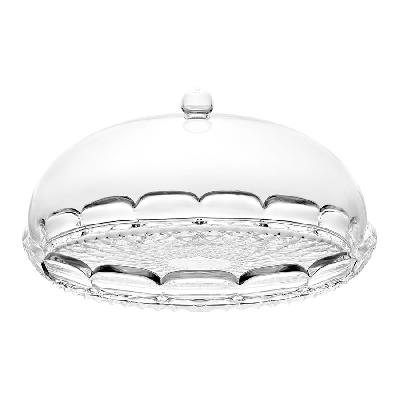 Блюдо сервировочное с крышкой vanity, D30 см