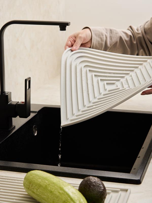 Коврик для сушки посуды dry flex, 34,5х31,5 см