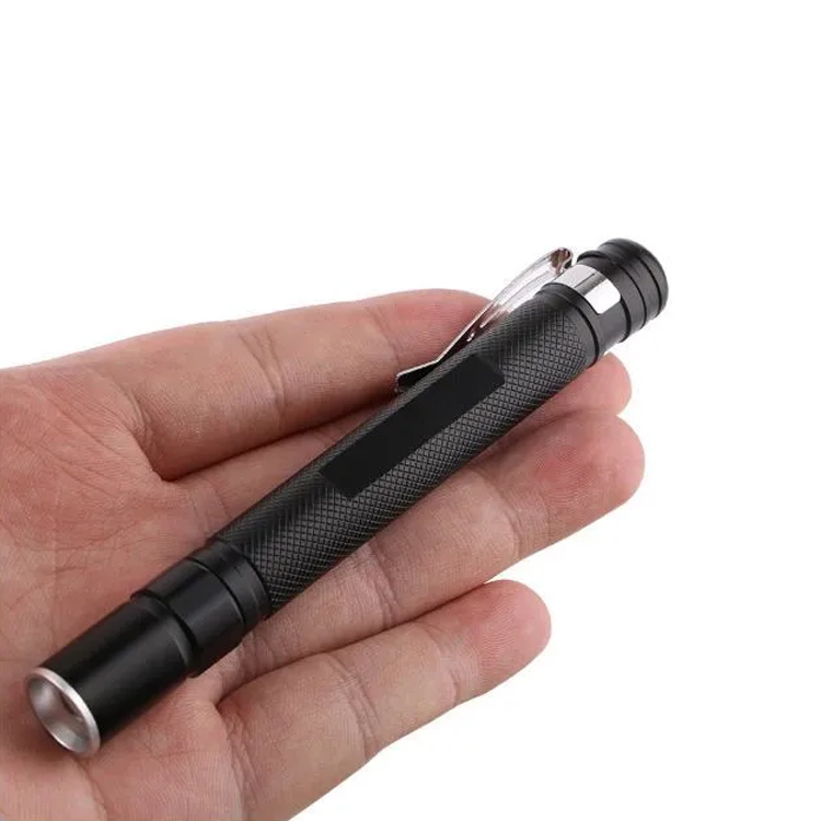 Фонарь Tools Dinan, алюминиевый, с клипсой