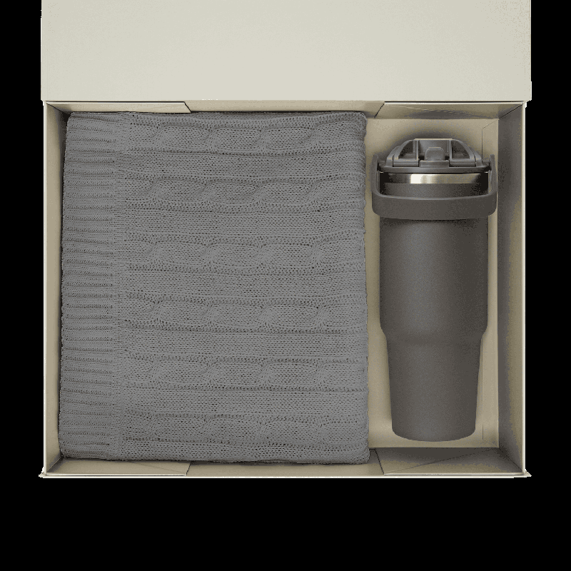 Подарочный набор Montana,  (плед, термокружка)