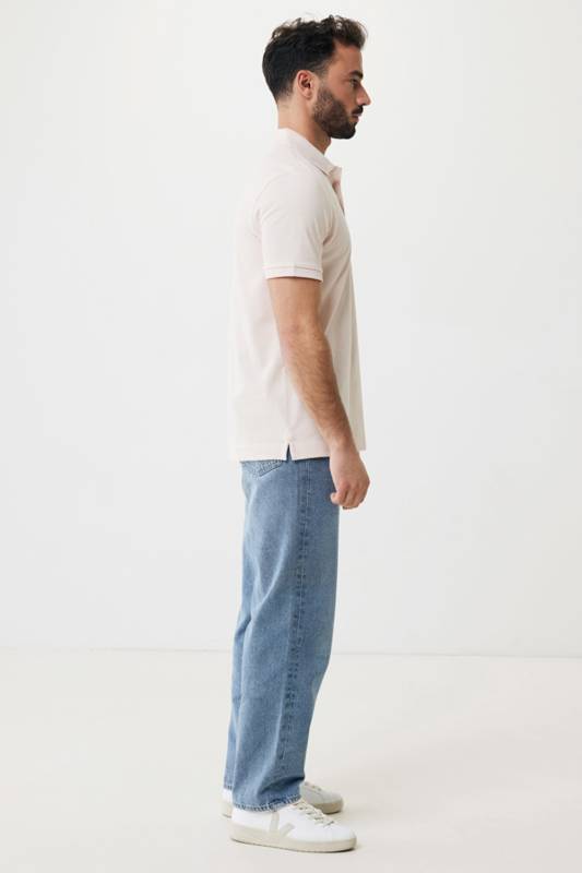 Рубашка поло Iqoniq Yosemite из переработанного хлопка-пике, унисекс, 220 г/м²