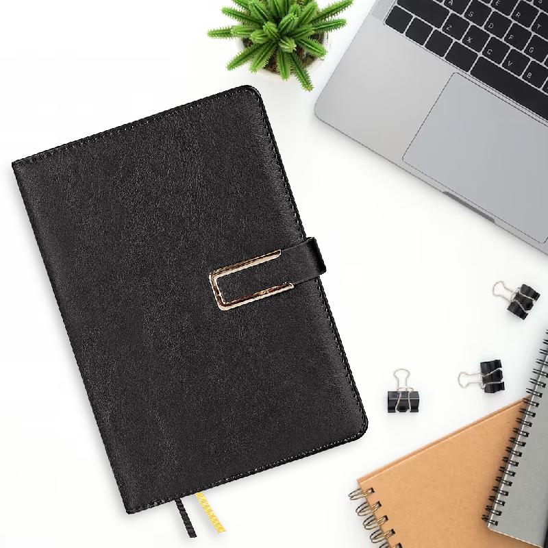 Ежедневник City Bary Mocco A5 в подарочной коробке,  с серебристым, недатированный, в твердой обложке