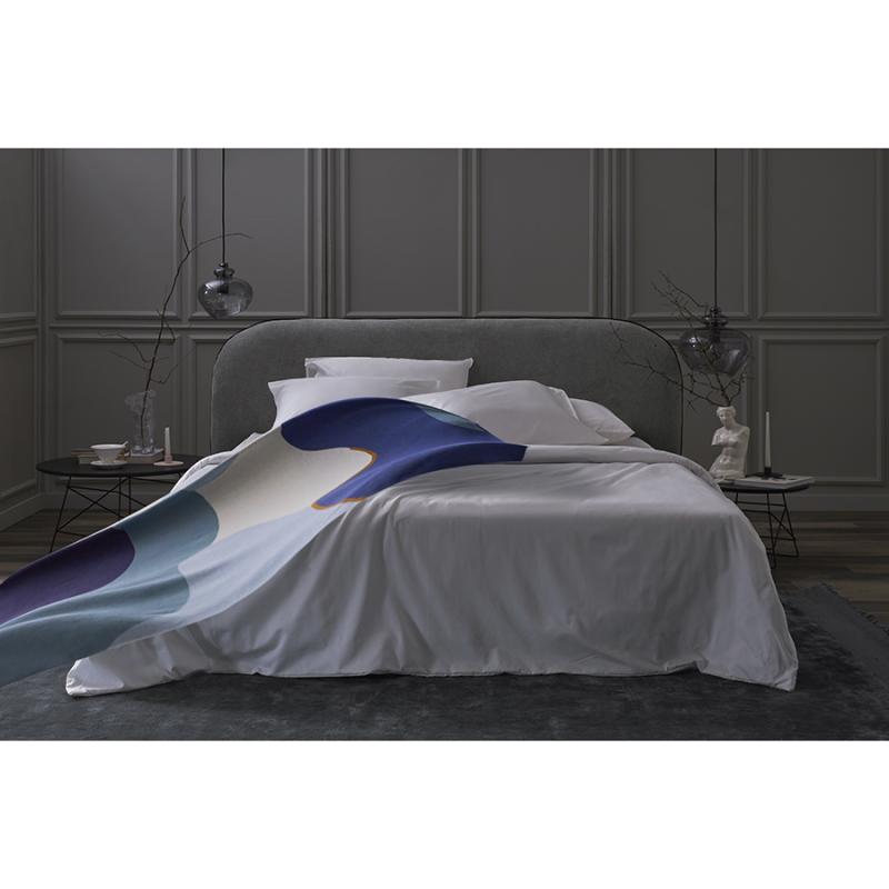 Плед из хлопка с авторским принтом  из коллекции freak fruit, 130х180 см