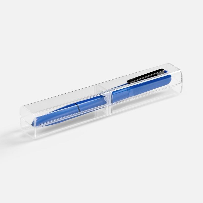 Ручка шариковая Lucenti с подсветкой логотипа, в футляре