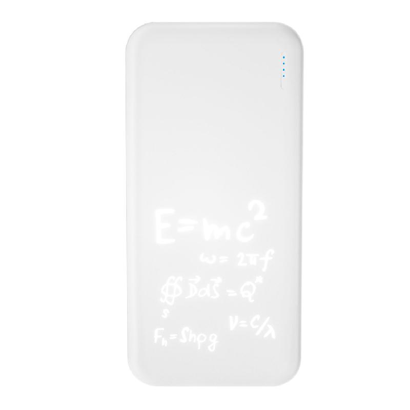 Внешний аккумулятор с подсветкой Luce 10000 mAh