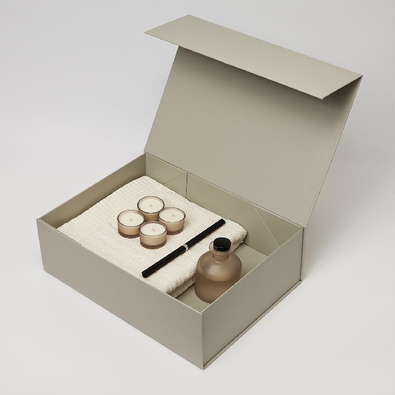 Подарочный набор Sento, Fado,  (свеча, диффузор, плед)