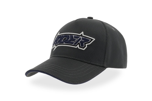 Образец бейсболка с кастомизацией LAB2124, тёмно-серый, 100% полиэстер