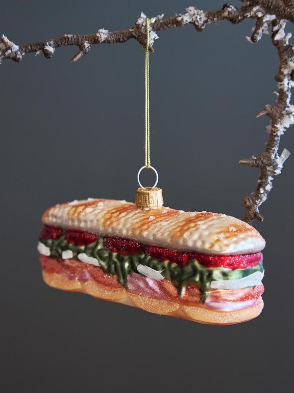 Набор ёлочных украшений christmas feast из коллекции new year essential, 4 шт.