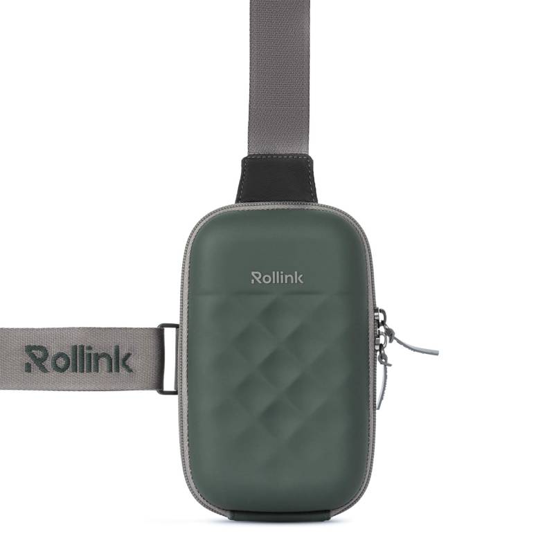 Дорожная сумочка Rollink Mini Bag Go 19,5x12x6 см, темно-зеленая