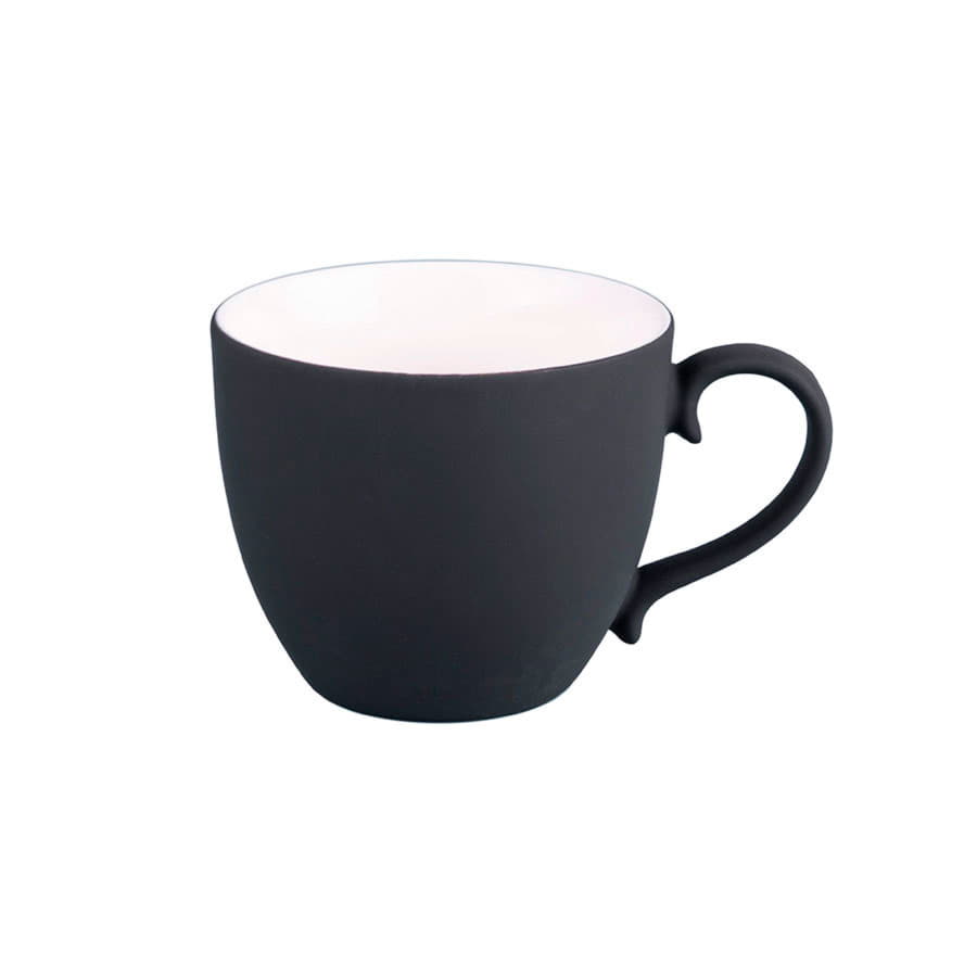 Чайная пара TENDER, 250 мл, красный, фарфор, прорезиненное покрытие