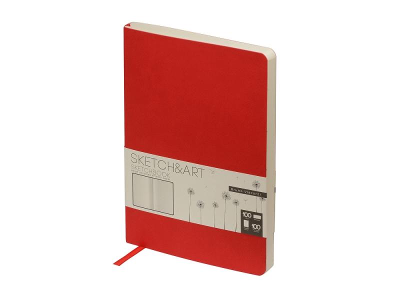 Скетчбук А5 Sketch & Art 100 г/м2, soft-touch