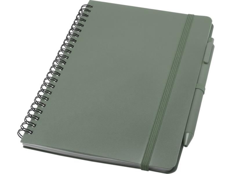 Блокнот А5 Thalaasa с шариковой ручкой