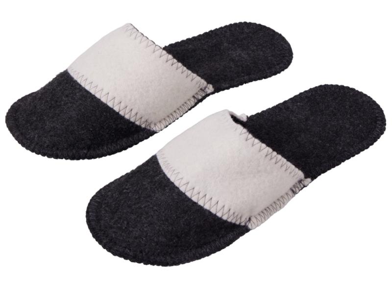 Тапочки двухцветные для бани и сауны Healing