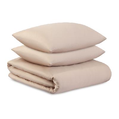 Комплект постельного белья из премиального сатина  из коллекции essential, 200х220 см