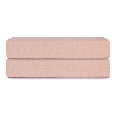 Простыня на резинке из премиального сатина  из коллекции essential, 180х200х30 см