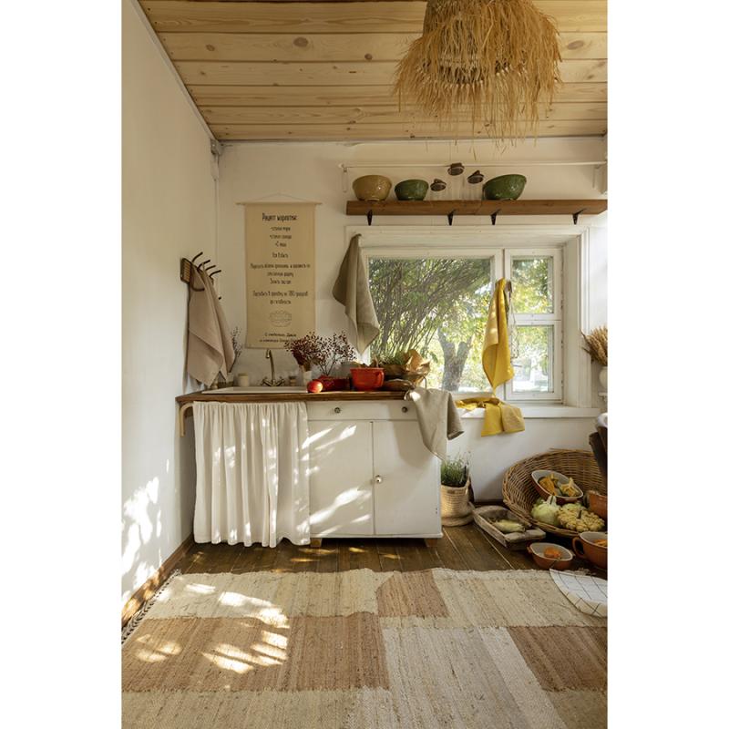 Набор из двух вафельных полотенец изо льна  из коллекции essential, 50х70 см