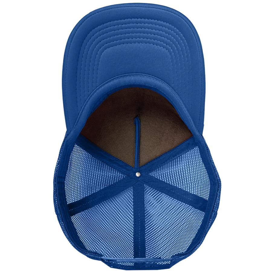 Бейсболка "Flick", 5 клиньев, пласт. застежка, белый, 100% полиэстер, 180 г/м2