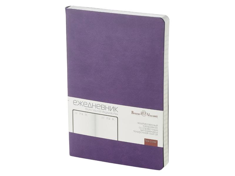 Ежедневник недатированный А5 Megapolis Velvet Flex