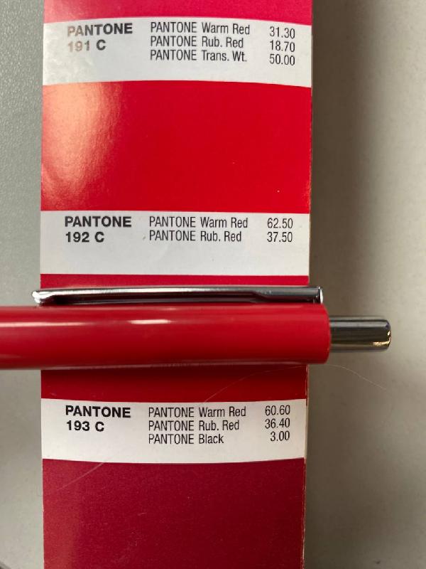 Ручка шариковая, пластиковая, TOP NEW