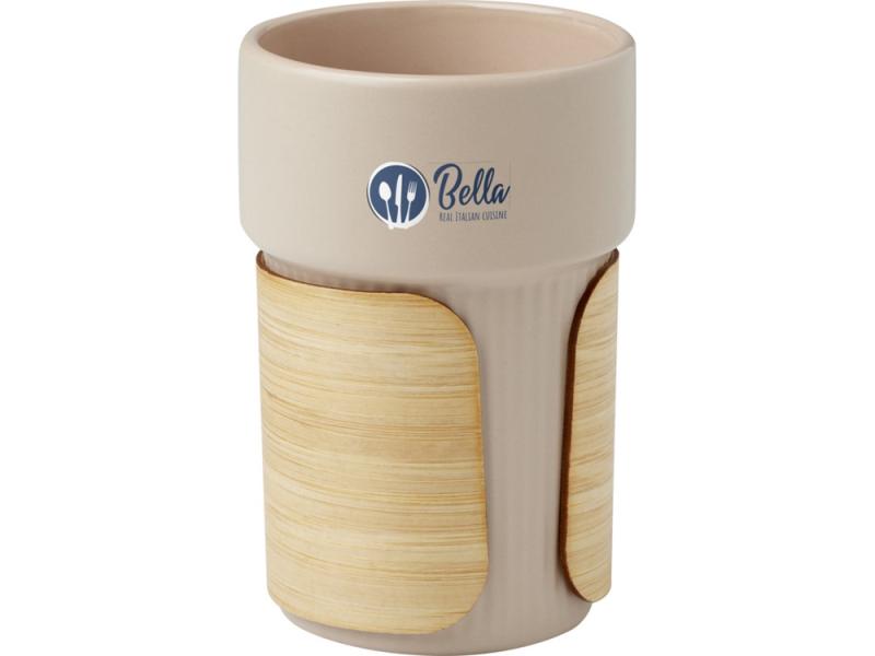 Стакан Fika с бамбуковым чехлом