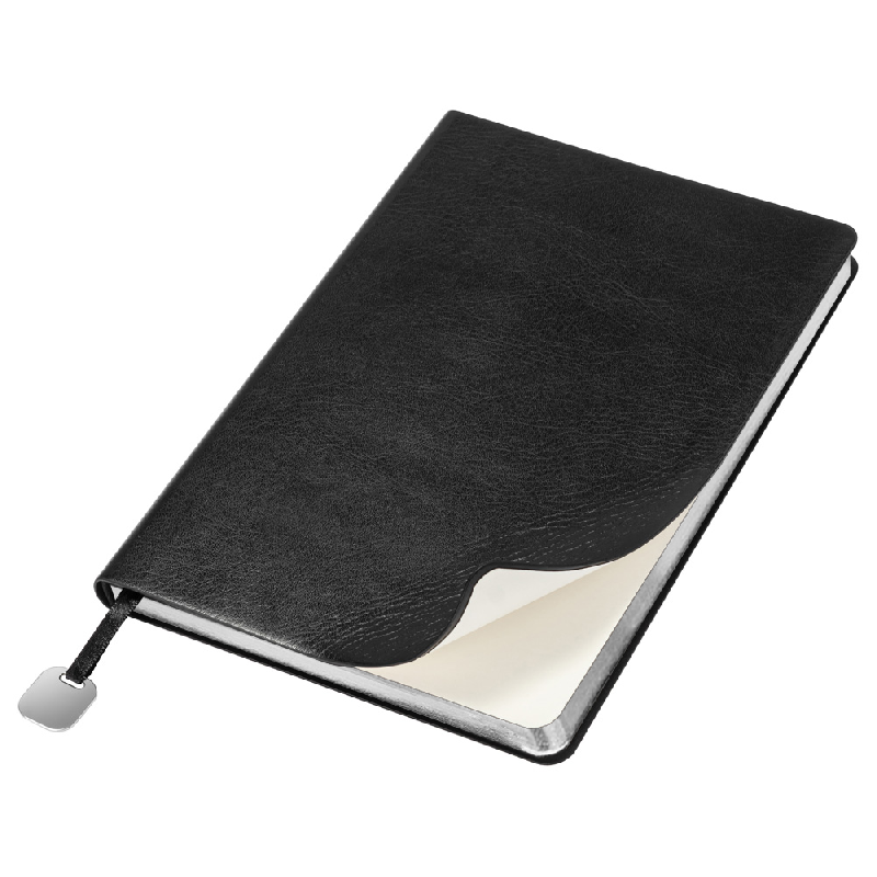 Ежедневник Flexy Buffalo А5,  с серебристым срезом, недатированный, в гибкой обложке