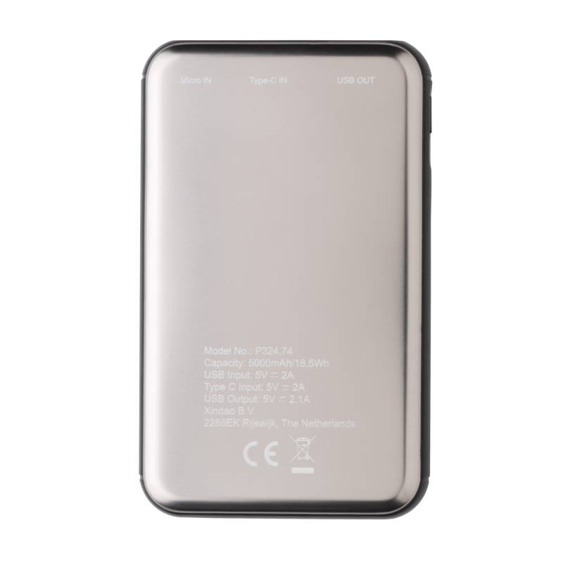 Карманный внешний аккумулятор на 5000 мАч