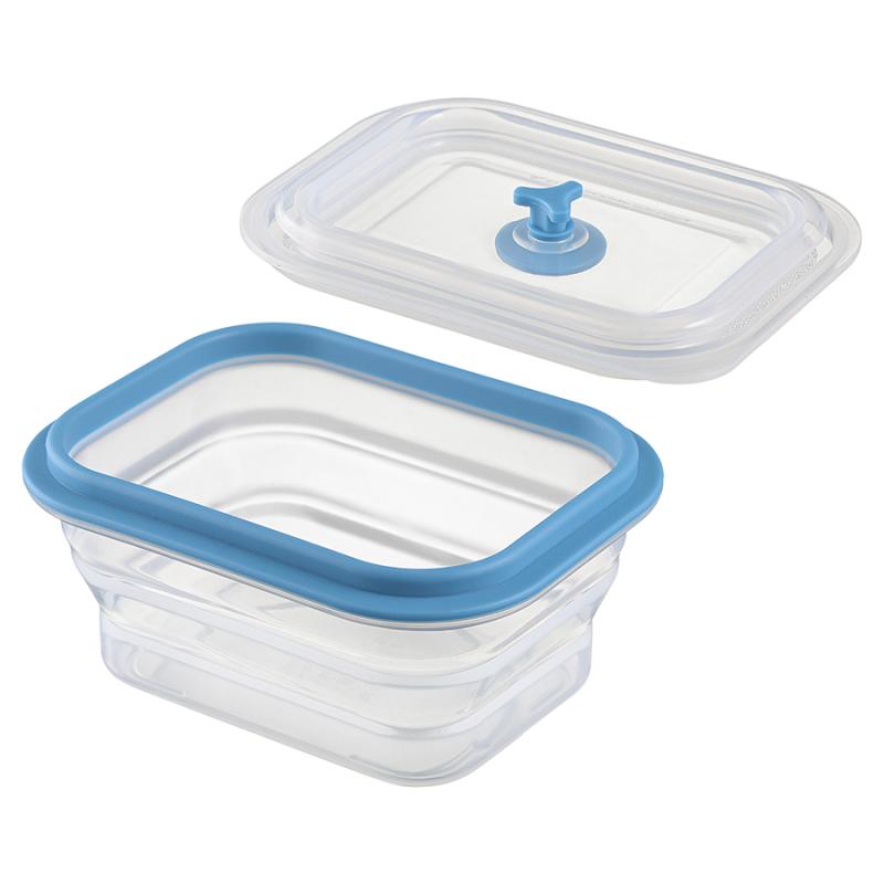 Контейнер для переноски и хранения силикон прямоный складной silikobox, 400 мл