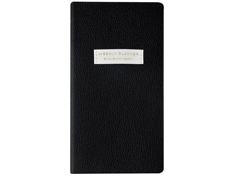 Еженедельник недатированный А6 Black