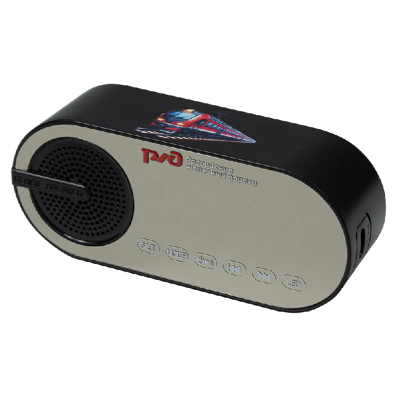 Набор подарочный Solution Prestige Sei Print Sample "Железные дороги" (Ежедневник, беспроводной аккумулятор, зарядный кабель, колонка, ручка, обложка для паспорта)