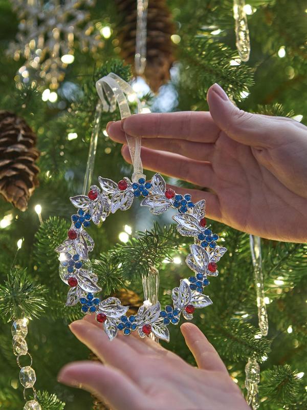 Набор елочных украшений christmas diamonds из коллекции new year essential, 4 шт.