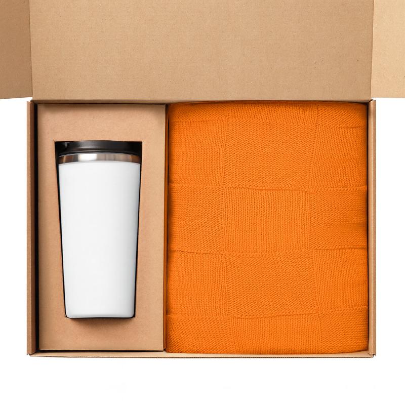 Подарочный набор Palermo, Cella,  (плед, термокружка)