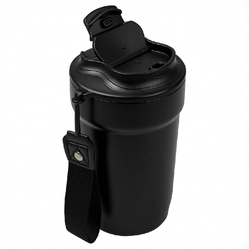 Термокружка Nara, вакуумная, стальная, 410 мл, матовая