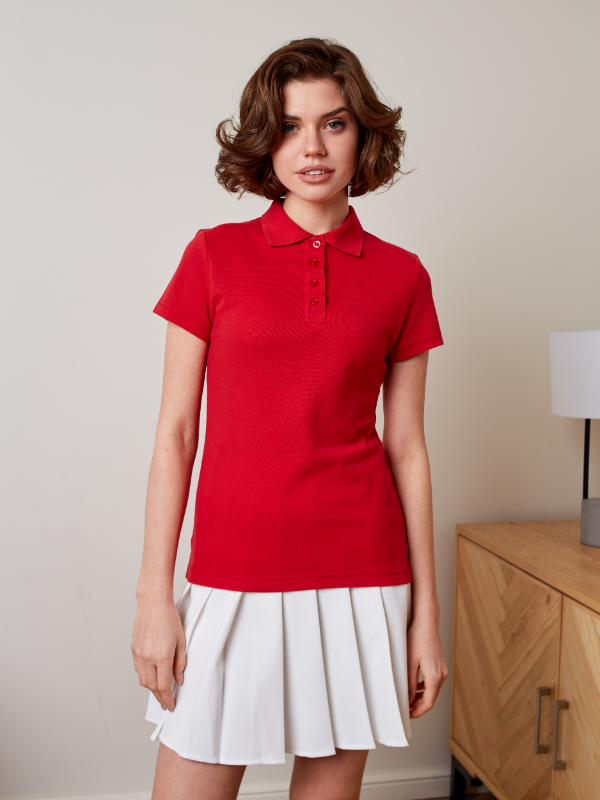 Рубашка поло женская STAN хлопок/полиэстер 185