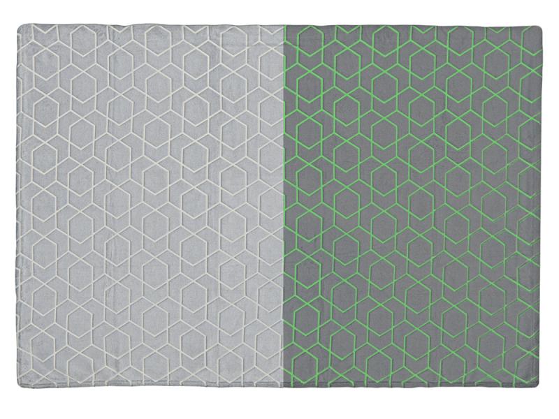 Светящийся в темноте плед Lattice