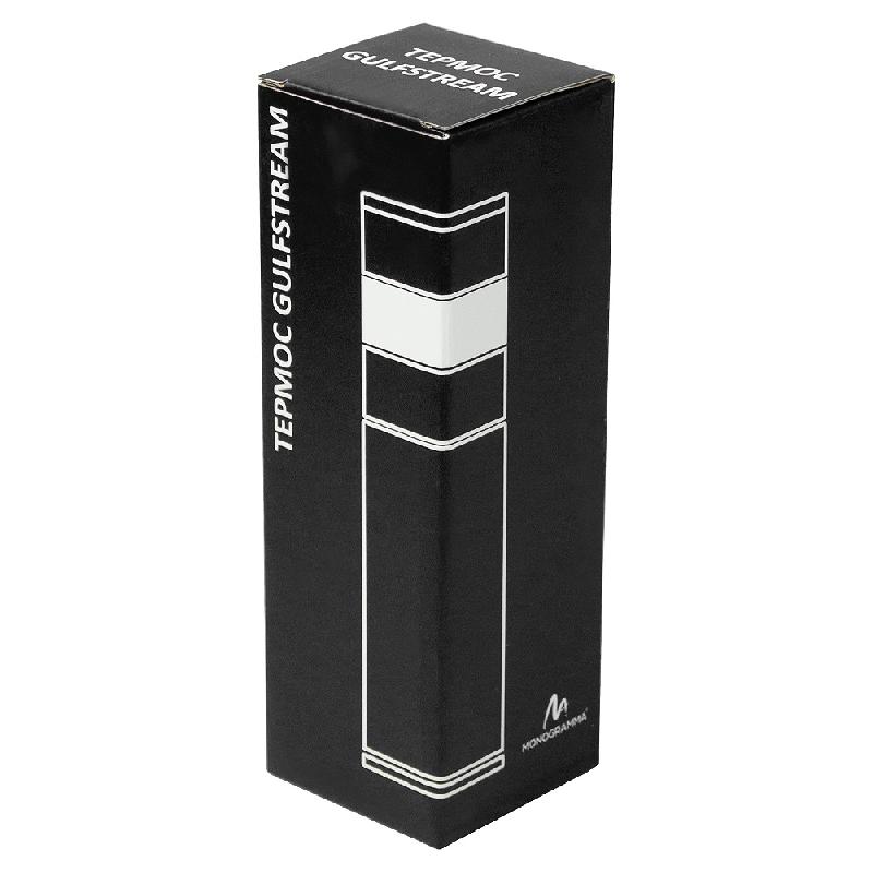 Термос стальной Gulfstream двухстеночный с вакуумной изоляцией 450 мл, крышка с дисплеем