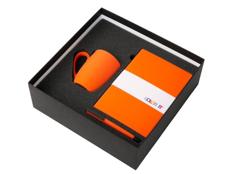 Подарочный набор COLOR IT c блокнотом, ручкой и кружкой