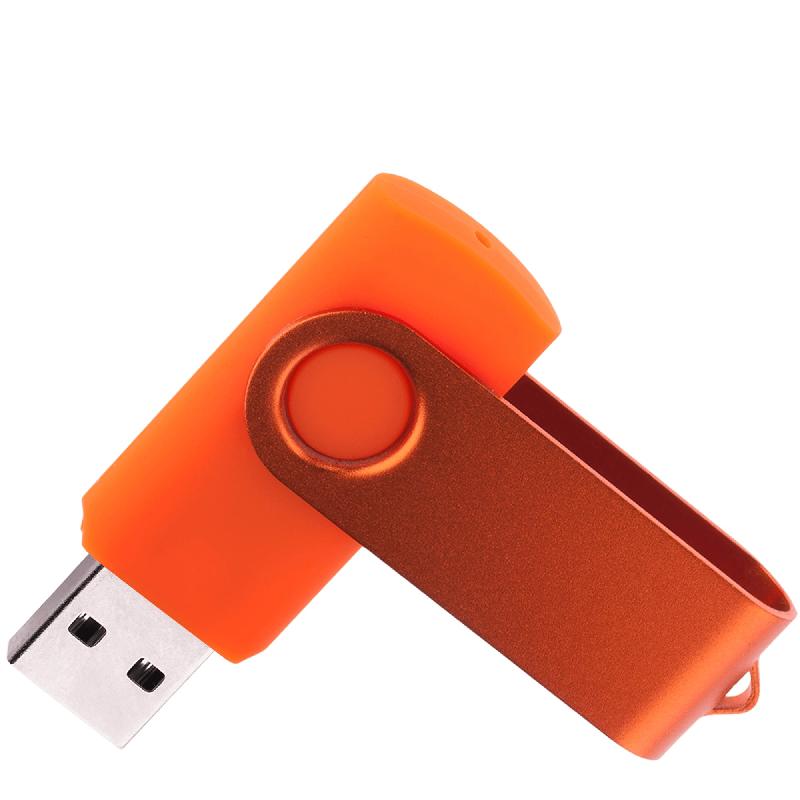 Флеш накопитель USB 2.0 Twister 16GB, пластик Софт Тачметалл
