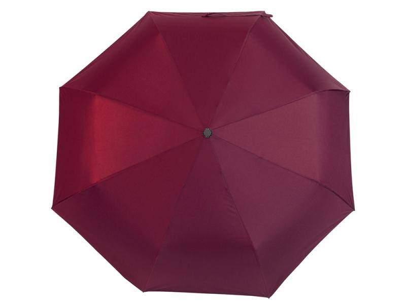Зонт-полуавтомат складной Roof с куполом из переработанного пластика