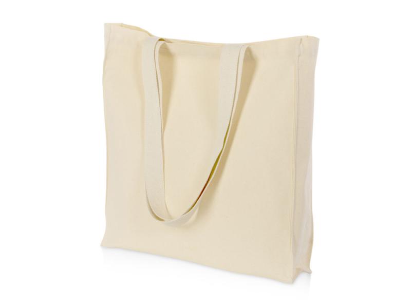 Сумка Donny из  хлопка 250г/м2 с донной складкой и парусиновыми ручками