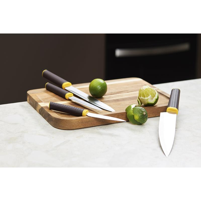 Набор из 4х ножей с подвесным блоком acros