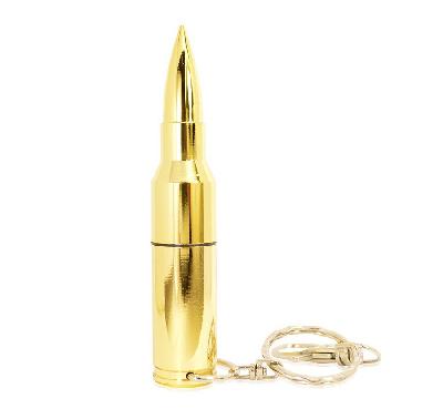 Металл 20 Пуля АК47, золото матовое